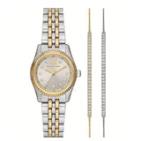 Michael Kors Watch MK4815SET Quartz 5 ATM Stainless Steel Gold