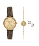MICHAEL KORS Mod. ADDYSON Special Pack + Bracelet + Earrings-0