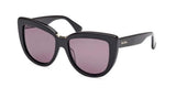 MAX MARA Sunglasses MM0076 Unisex Acetate Model MM0076_01A_55