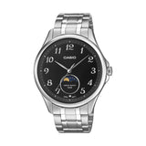 CASIO COLLECTION Mod. MOONPHASES - SILVER-0