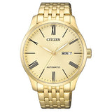 Citizen Men's Watch NH8352-53P Mechanical 5 ATM Mineral Glass Calendar Official Box