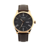 Citizen Watch NH8353-00H 40mm Mechanical Manual 5 ATM Mineral Glass Calendar Official Box