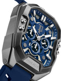 Police Watch PEWGO0092205 Gent Quartz 5 ATM Mineral Glass Chronograph Official Box