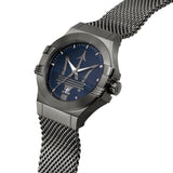 Maserati Watch READY STOCK Potenza 42 mm Titanium Mesh Quartz 5 ATM Date