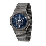 Maserati Watch READY STOCK Potenza 42 mm Titanium Mesh Quartz 5 ATM Date