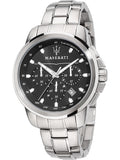 Maserati Watch R8873621001 Quartz 5 ATM Stainless Steel Case SS Bracelet