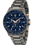 Maserati Watch R8873640001 Gent Quartz 24 h 43 mm 5 ATM Mineral Glass Official Box