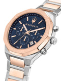 Maserati Wristwatch STILE R8873642002 Gent Quartz 45 mm 10 ATM Chronograph Official Box