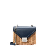 Shoulder Bag Michael Kors WHITNEY-NAVY Blue 21 x 18 x 7 cm-1