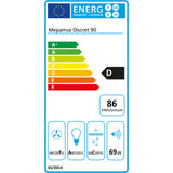 Conventional Hood Mepamsa DISCRET 90X 3050545464 90 cm Steel-1