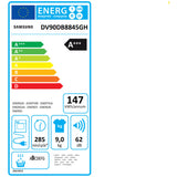 Condensation dryer Samsung DV90DB8845GHU3 White 9 kg-1