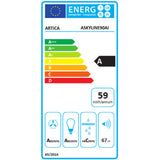 Conventional Hood Artica ASKYLINE90AI Steel-1
