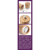 Pepper Mill Quttin Wood 5 x 5 x 20,5 cm (20 Units)-2