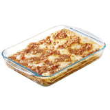 Oven Dish Pyrex Classic Vidrio Transparent Glass Rectangular 40 x 27 x 6 cm (6 Units)-1