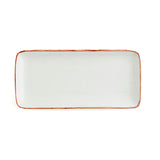 Serving Platter Ariane Terra Rectangular Ceramic Beige (36 x 16,5 cm) (6 Units)-2