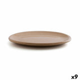 Serving Platter Anaflor Vulcano Beige Ceramic 33 x 25 cm (9Units)-0