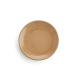 Flat plate Anaflor Vulcano Meat Baked clay Beige Ø 29 cm (8 Units)-3