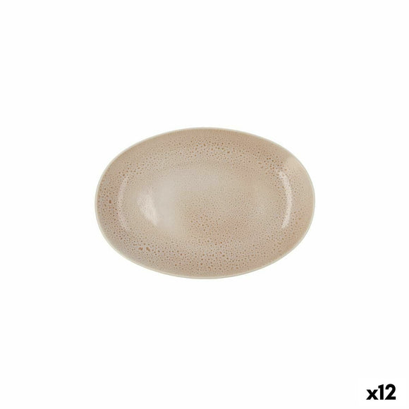 Snack tray Ariane Porous Ceramic Beige Ø 26 cm (12 Units)-0