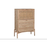 Shoe Rack Home ESPRIT Natural Tropical 76 x 29 x 100 cm-5