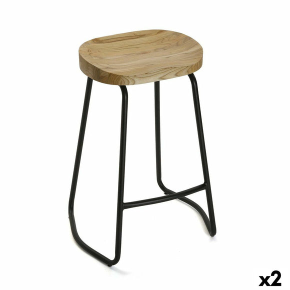 Stool Versa 42 x 65 x 50 cm (2 Units)-0