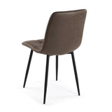 Chair Versa Aventia Dark brown 59 x 87 x 47 cm (2 Units)-2