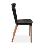Chair Versa Black 52,5 x 80 x 43 cm (4 Units)-1