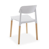 Chair Versa White 45 x 76 x 42 cm (4 Units)-2