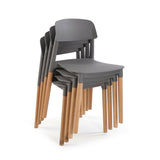 Chair Versa Grey 45 x 76 x 42 cm (4 Units)-1