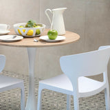 Chair Versa White 39,5 x 79 x 41,5 cm (4 Units)-4