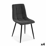 Chair Versa Cherner Grey 53 x 87 x 45 cm (4 Units)-0