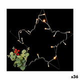 Christmas star LED Light Red Black Green (36 Units)-0