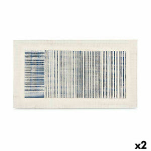 Canvas Stripes With relief (110 x 60 x 2,5 cm) (2 Units)-0