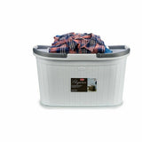 Laundry Basket Stefanplast PRO176 Elegance Plastic 35 L 57,5 x 29 x 36,5 cm (15 Units)-3