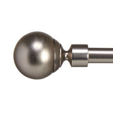 Curtain Bar Extendable Ball Silver Iron 5 x 126 x 5 cm (12 Units)-2