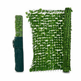 Garden Fence Sheets 1,5 x 3 m Light Green Plastic (4 Units)-1