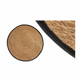 Carpet Black Natural Natural Fibre 100 x 1 x 100 cm (8 Units)-1