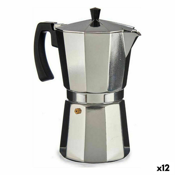 Italian Coffee Pot Aluminium 650 ml (12 Units)-0