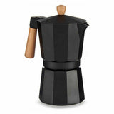 Italian Coffee Pot Wood Aluminium 450 ml (12 Units)-1