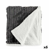 Blanket Gift Decor 3344/GRIS 3344/GRIS Grey 200 x 150 x 1,5 cm (6 Units)-0
