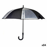 Umbrella 40146POE-BL 40146POE-BL Black Transparent 96 x 96 x 84,5 cm 14 x 4 x 84,5 cm 14 x 84,5 x 4 cm (24 Units)-0