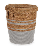 Basket Gift Decor YY21620J03S1 YY21620J03S1 Brown Grey Marine algae (4 Units)-2