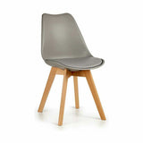 Dining Chair Brown Grey 42 x 80 x 50 cm (4 Units)-3