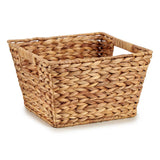 Basket Gift Decor SF28052S SF28052S Brown Metal Water hyacinth (12 Units)-3