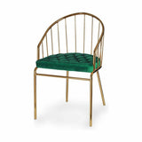 Chair Bars Green Golden 51 x 81 x 52 cm (2 Units)-1