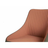 Armchair Stripes Black Grey Pink Steel 51 x 92 x 65 cm (2 Units)-2