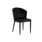 Armchair Circular Black Steel 51 x 83,5 x 54 cm (2 Units)-3