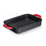 Barbecue Kinvara White Black Red Silicone Aluminium 32 x 25 cm-1
