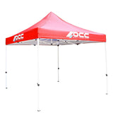 Carp OCC Motorsport OCCCARP02 Racing Red Polyester 420D Oxford 3 x 3 m-8