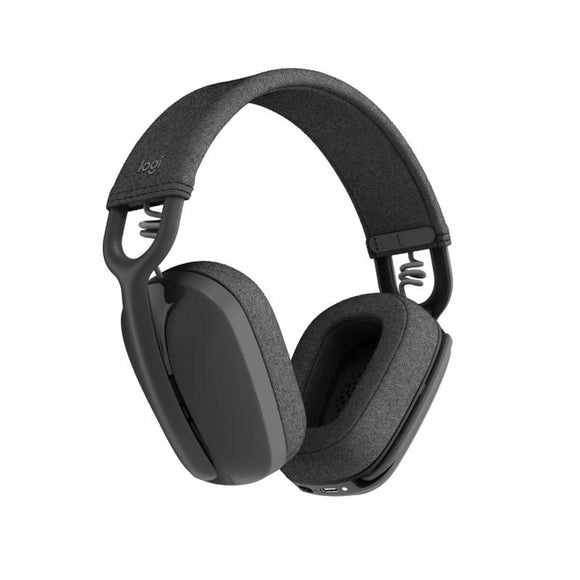 Bluetooth Headphones Logitech Zone Vibe Grey Graphite-0