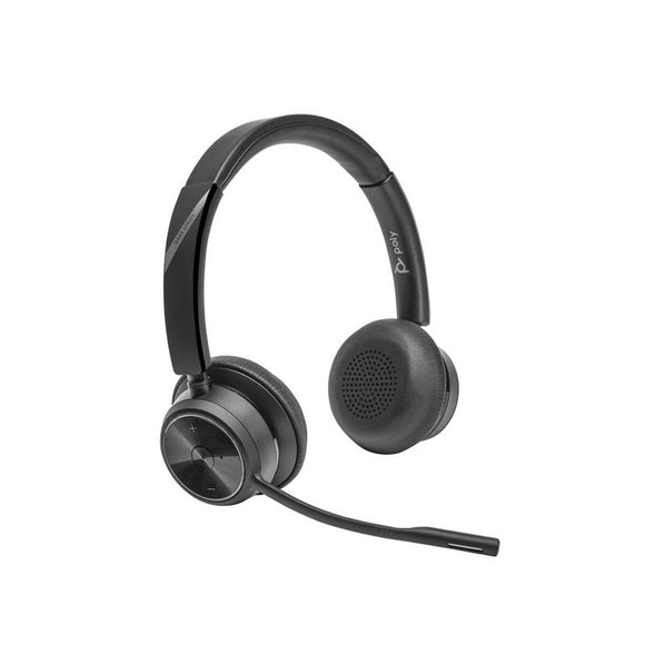 Headphones with Microphone Poly Savi 7420 Black-0